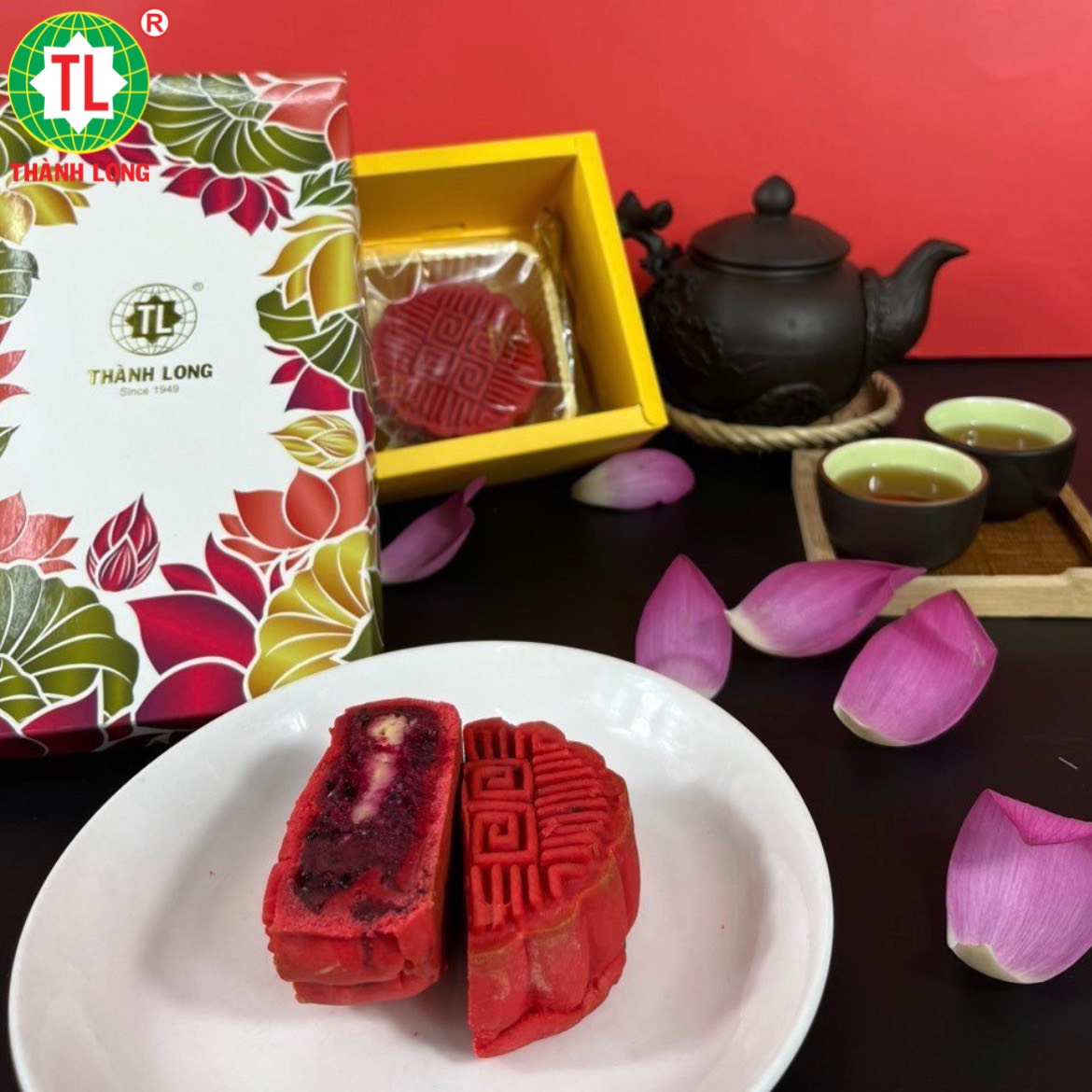 NGUYÊN LIỆU LÀM BÁNH TRUNG THU - NHÂN THẬP CẨM GÀ QUAY 1 KG - THÀNH LONG - VIỆT NAM