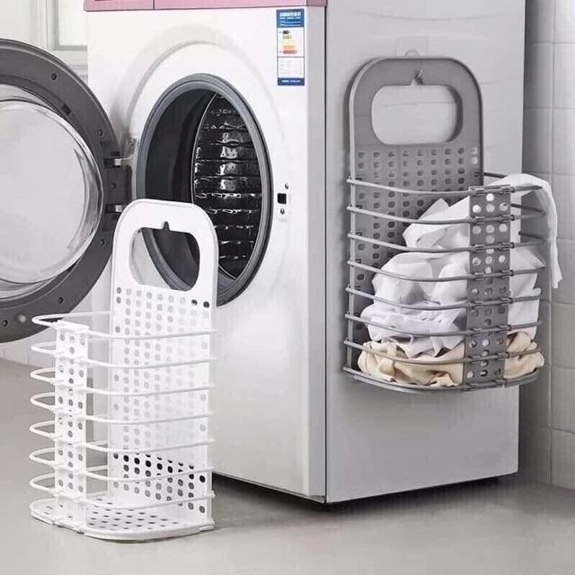 Giỏ treo tường đựng quần áo đồ dùng nhà tắm