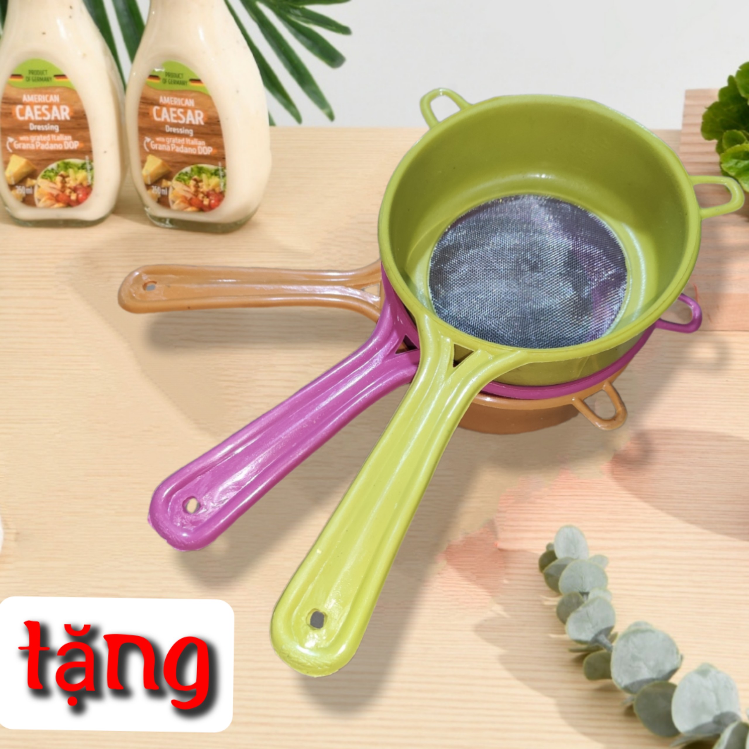 Kệ Đựng Đũa Thìa Dĩa 2 Ngăn xanh cổ vịt Inox 304 Cao Cấp - Có Thể Dán Tường