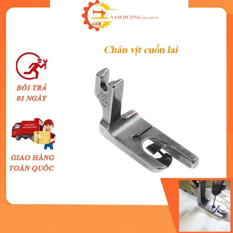 Chân vịt cuốn biên máy may công nghiệp > Chân vịt cuốn lai máy may một kim
