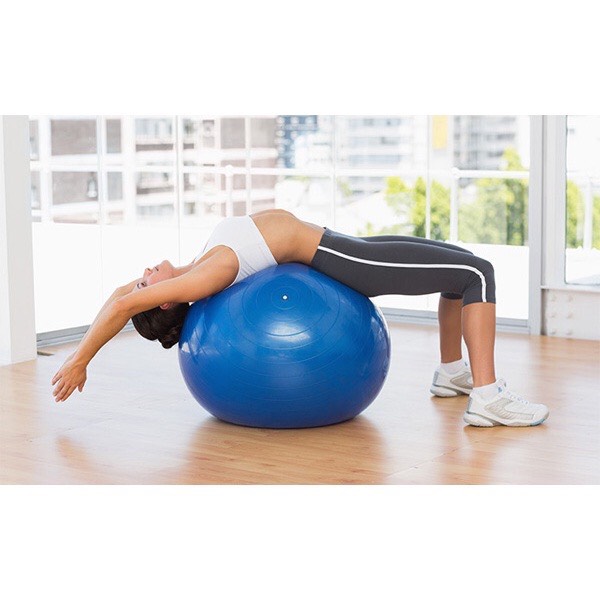 Bóng tập yoga có gai đường kính 75cm chịu lực 200kg(tặng bơm Bóng)