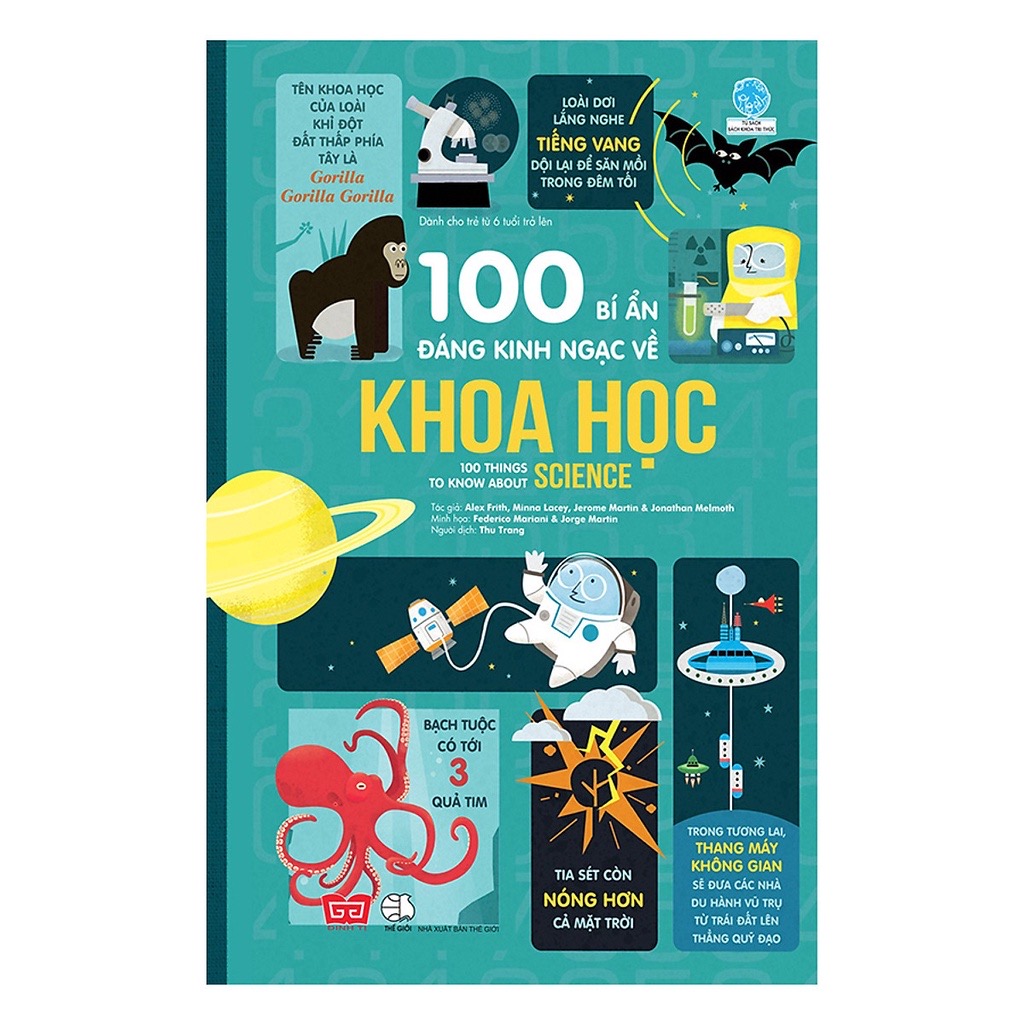 Sách Thiếu Nhi – 100 Bí Ẩn Đáng Kinh Ngạc – Đinh Tị
