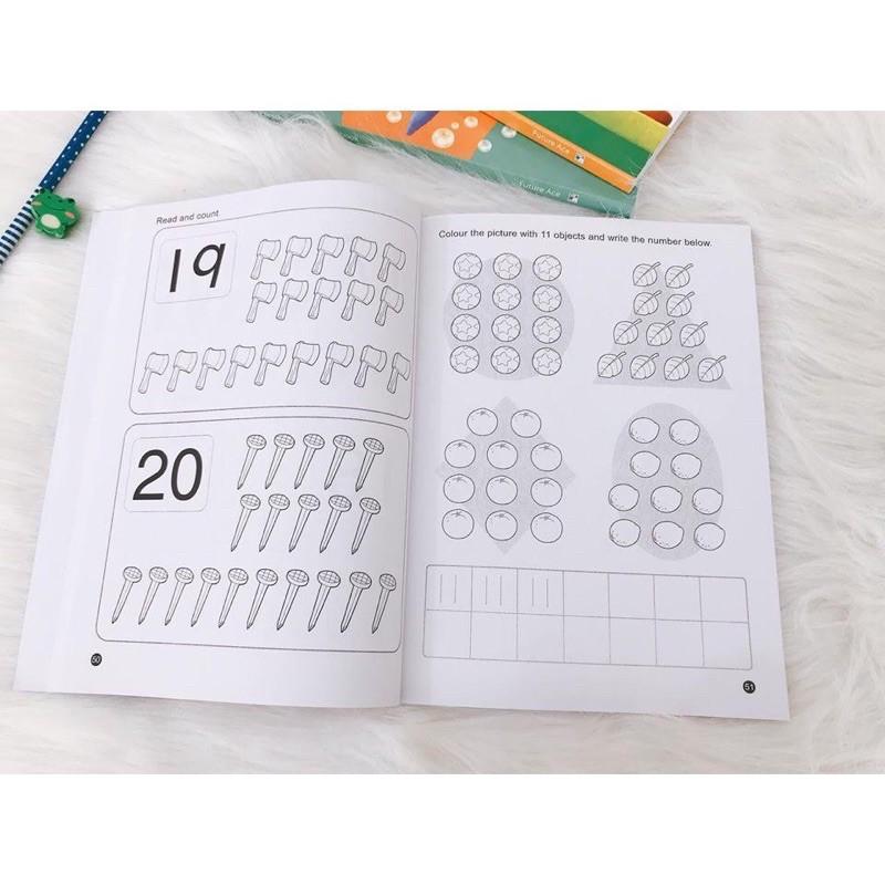 Đồ chơi 3q - Preschool Maths Workbook123