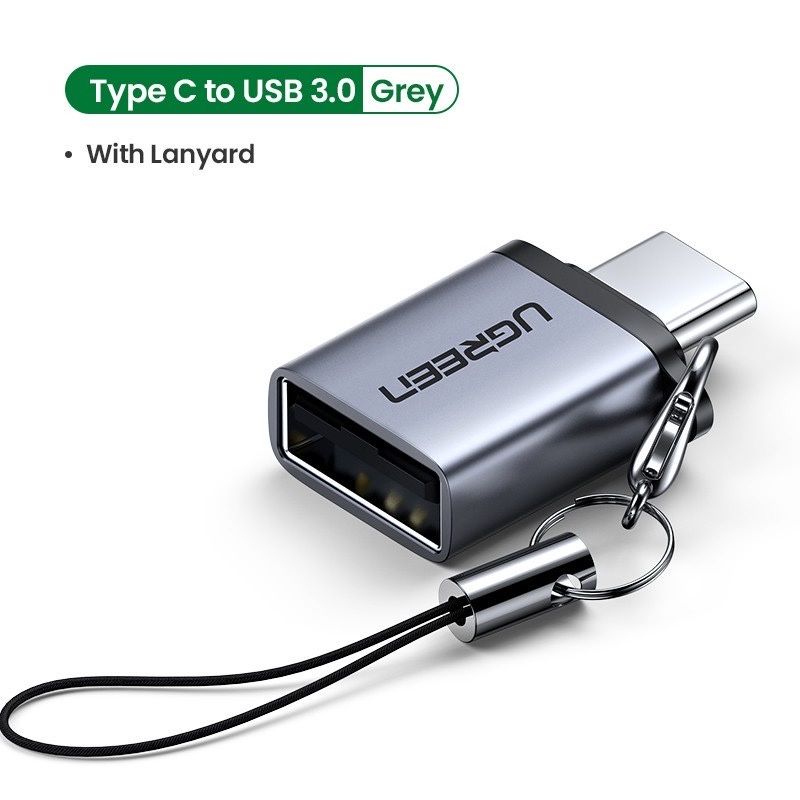 Đầu chuyển usb type-C ra USB 3.0 chính hãng Ugreen 50283