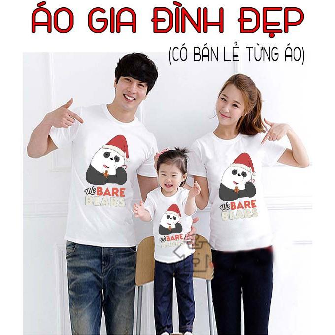 Áo Thun Gia Đình Thiết Kế Độc Quyền Cho Mùa Giáng Sinh Siêu Chất | Áo Gia Đình Đẹp - 20kg &lt; Số 11 &lt; 28kg