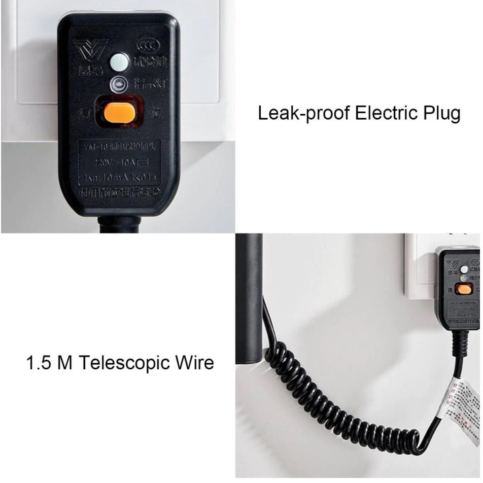 Giá treo , kệ móc để đồ nhà tắm sấy khô tiệt trùng ở 55C công suất 180w.