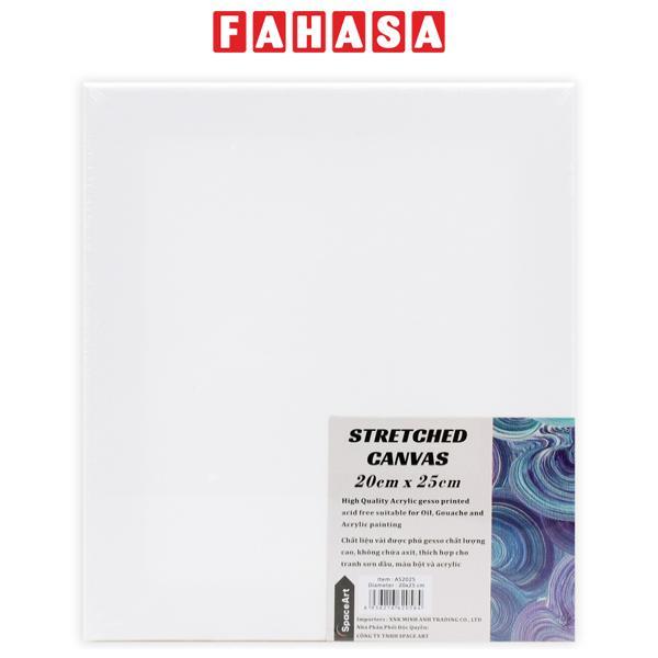 Khung Tranh Canvas Vải Bố 20 x 25 cm - Space Art AS2025