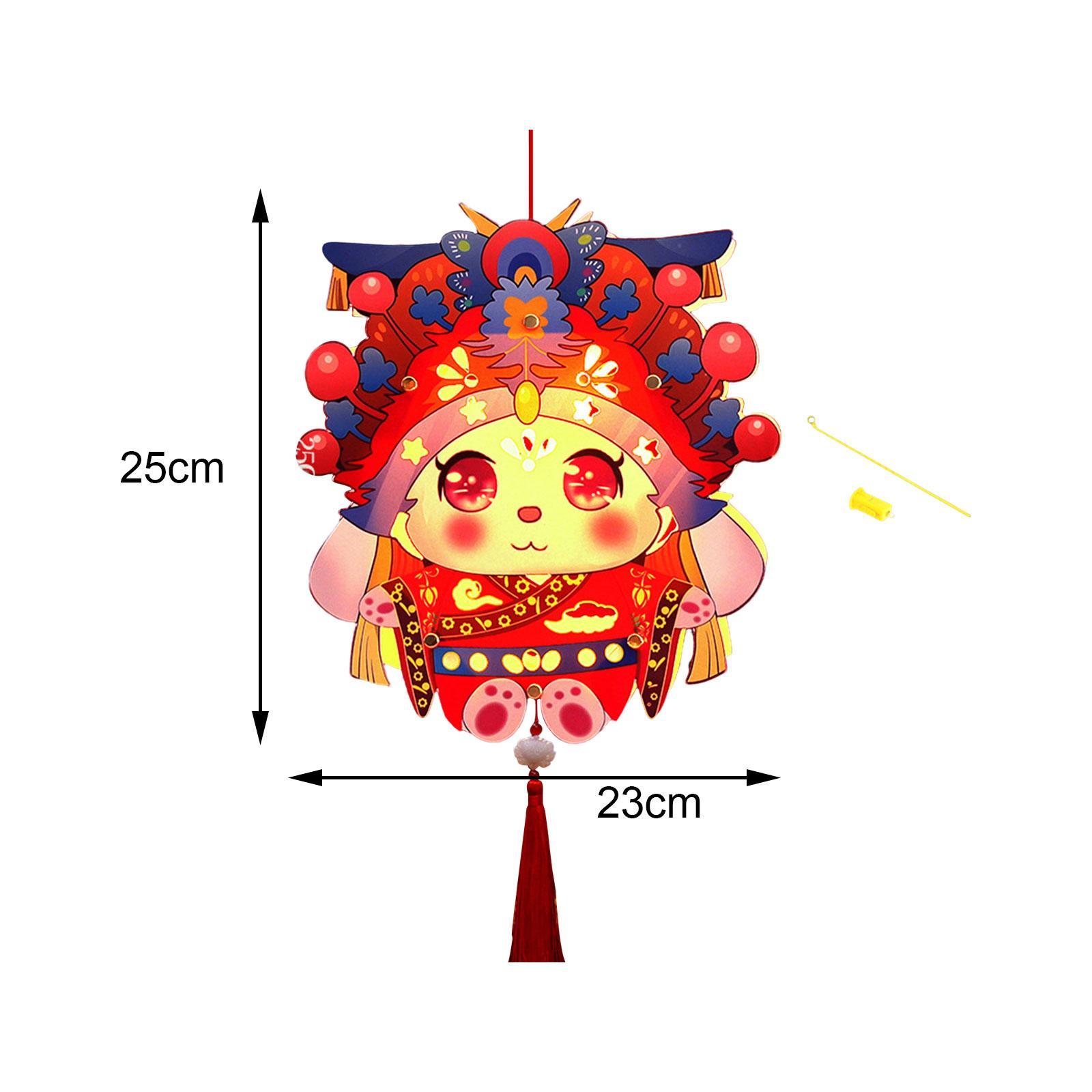 Mid Autumn Festival Lantern Making Props Handcraft for Room New Year Wedding