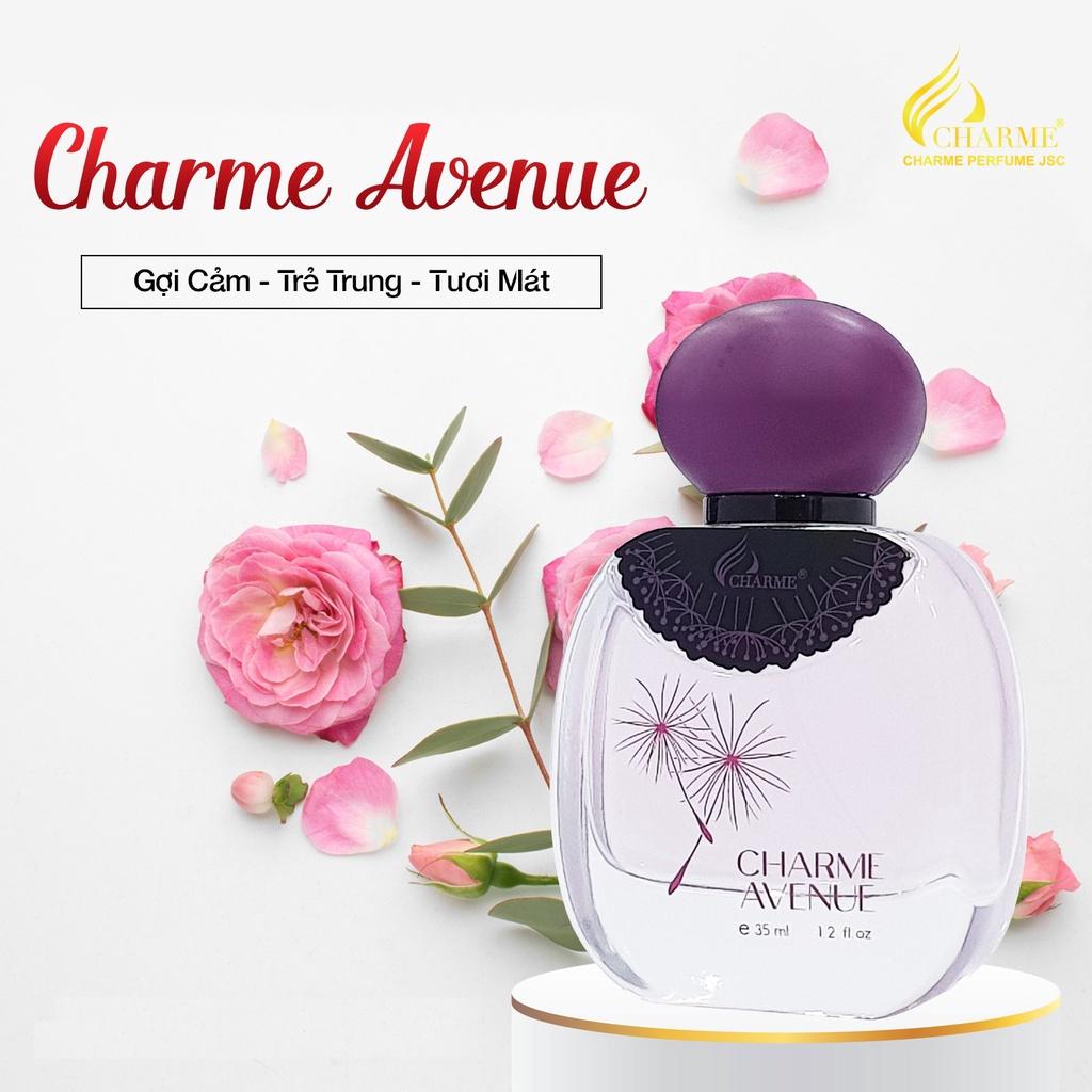 Nước hoa nữ thơm lâu, Charme Avenue, mùi hương hoa cỏ, nhẹ nhàng, quyến rũ, lưu hương lâu, 35ml