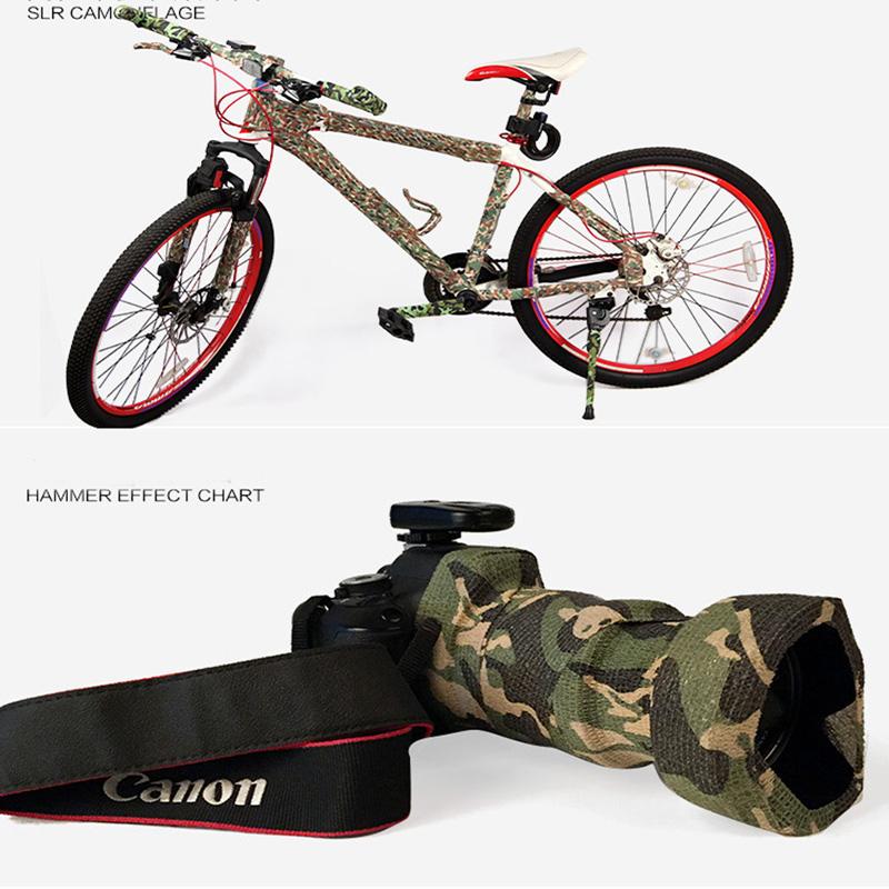 Băng băng kết dính đàn hồi Hắn săn lùng ngoài trời Color: Black Size: 10cmx4.5M