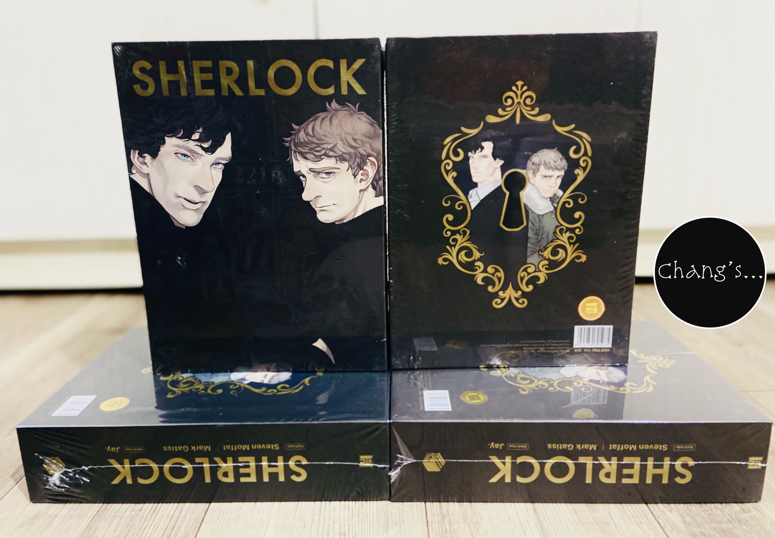 Boxset Sherlock Holmes Manga trọn bộ 3 tập