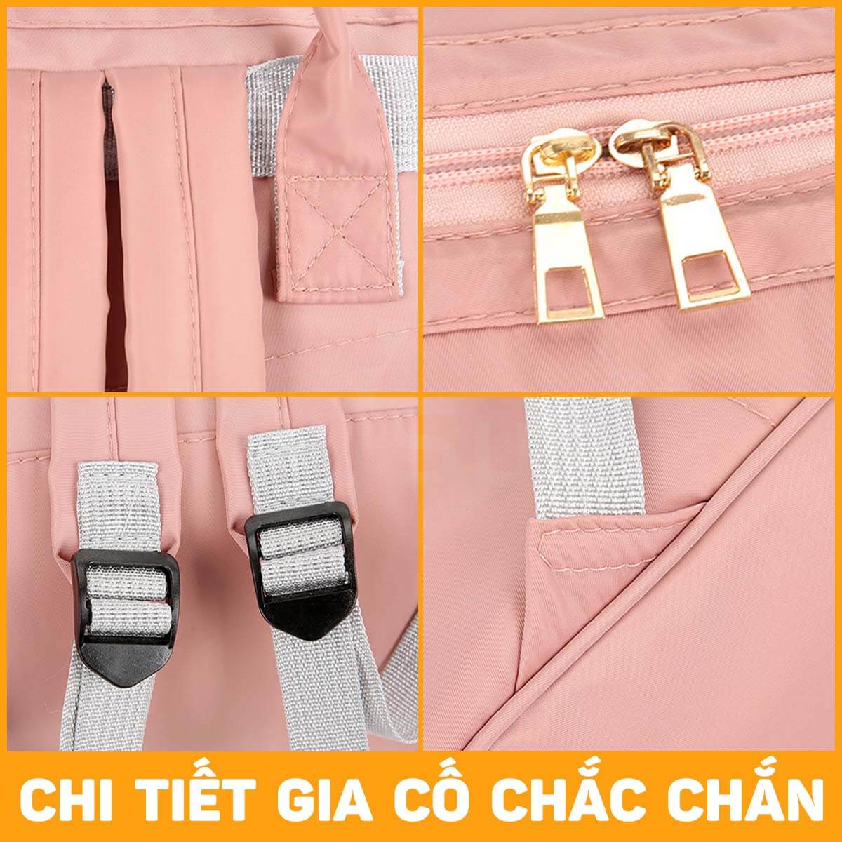 Balo bỉm sữa cho mẹ và bé giữ nhiệt cao cấp chính hãng MySun Caro