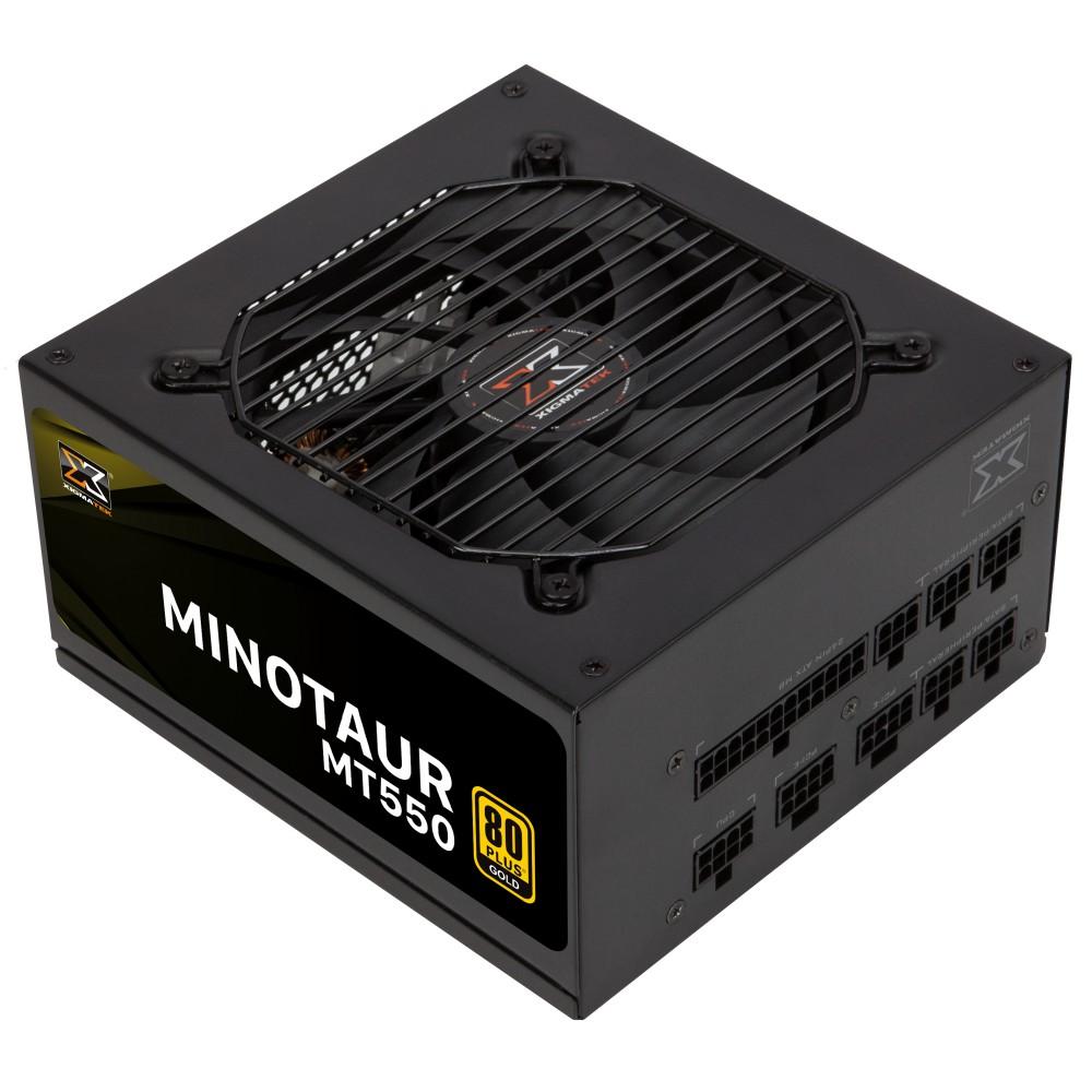 Nguồn Máy Tính CST XIGMATEK MINOTAUR MT550 - 80PLUS GOLD, 100% CÁP RỜI - DẠNG DẸT  - Hàng chính hãng