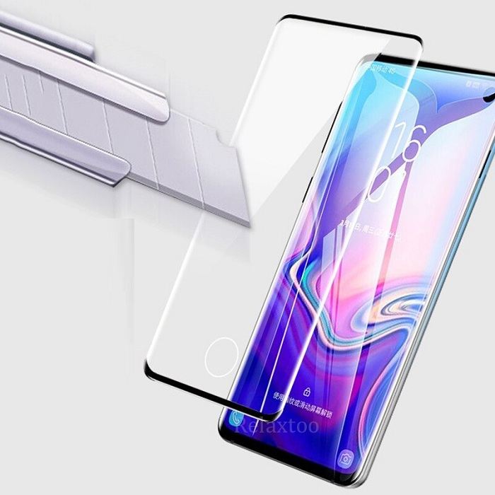 Tấm dán kính cường lực full 5D dành cho SamSung Galaxy S10 5G tràn màn hình