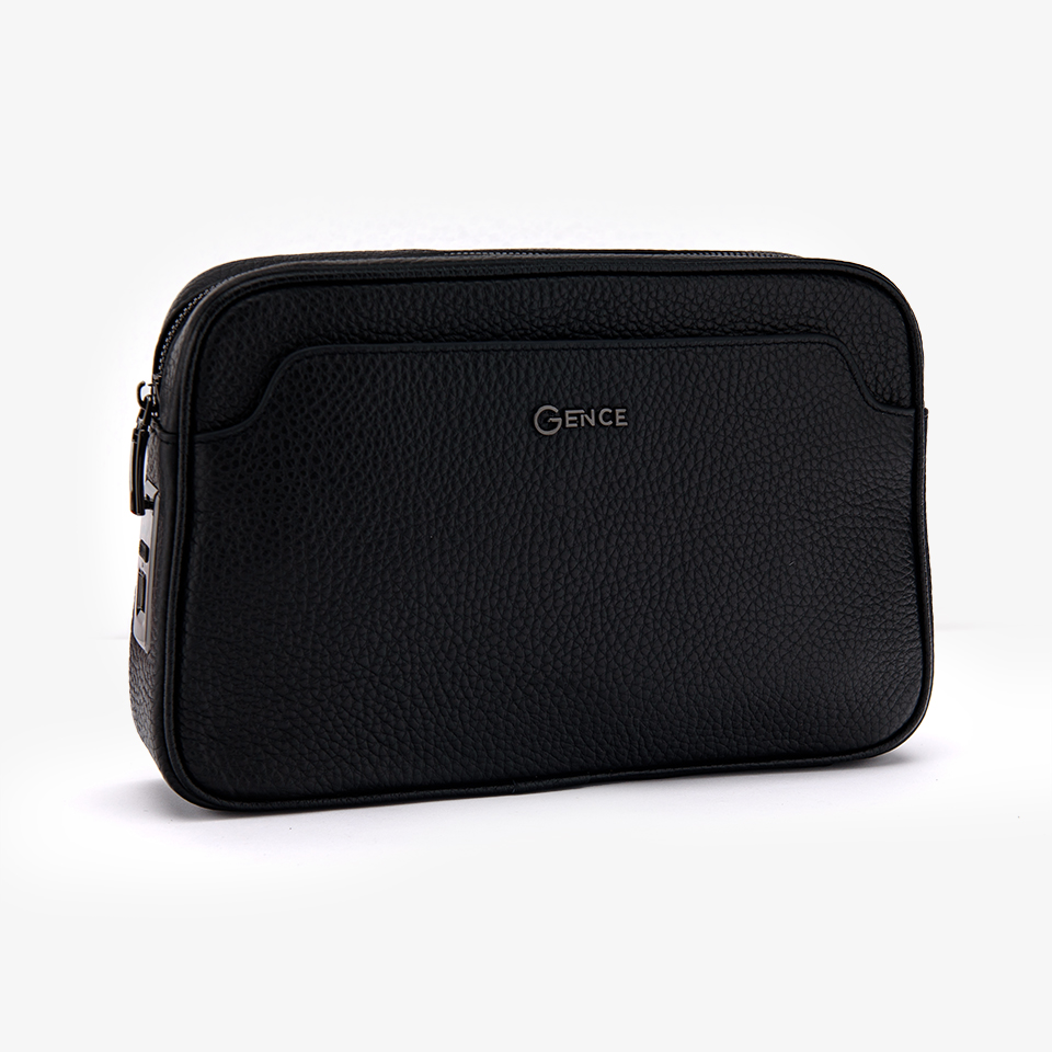 Clutch Cầm Tay Nam Khóa Vân Tay Da Bò Togo Gence RB04-Ví nam cầm tay-Clutch nam
