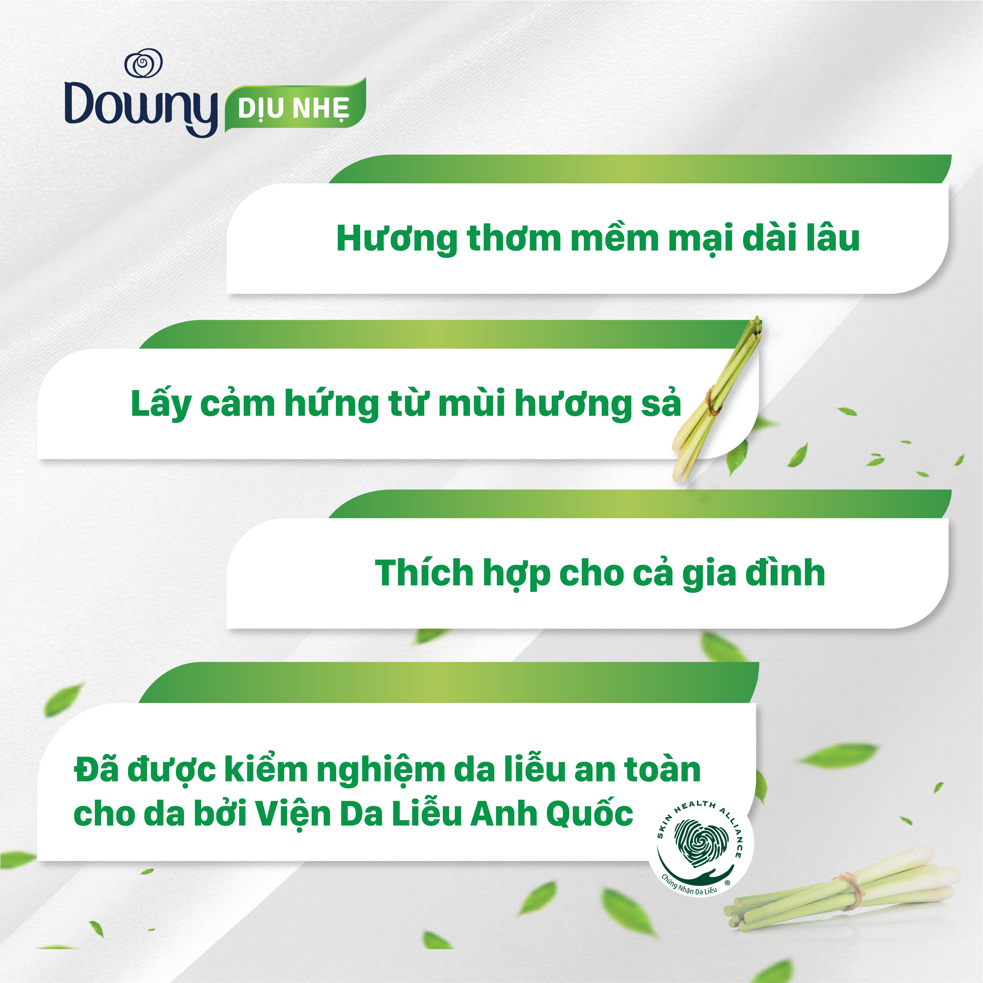 Combo 2 Nước Xả Vải Downy Mềm Mại Tinh Khiết 2.6L