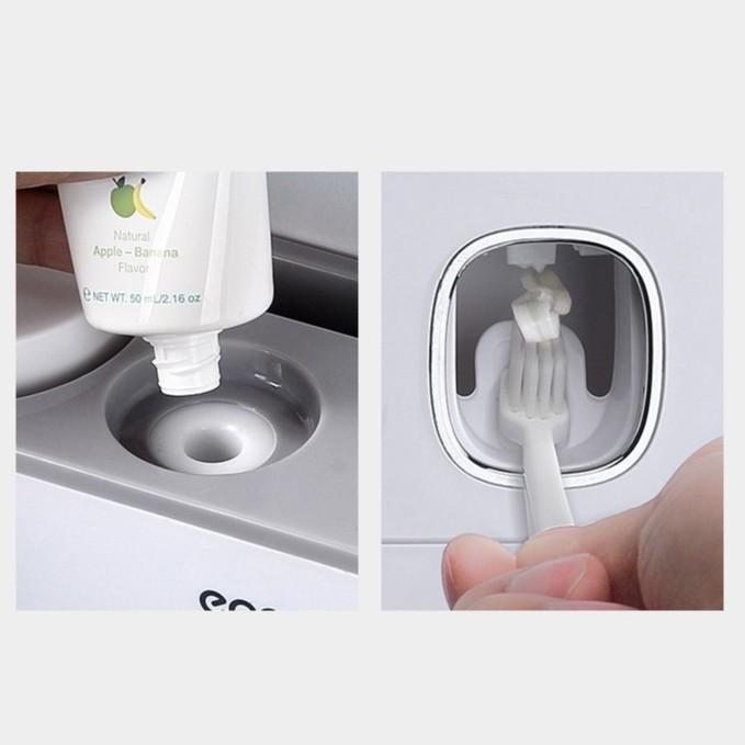 Bộ 2 Nhả Kem Đánh Răng ECOCO Cao Cấp Kèm 4 cốc
