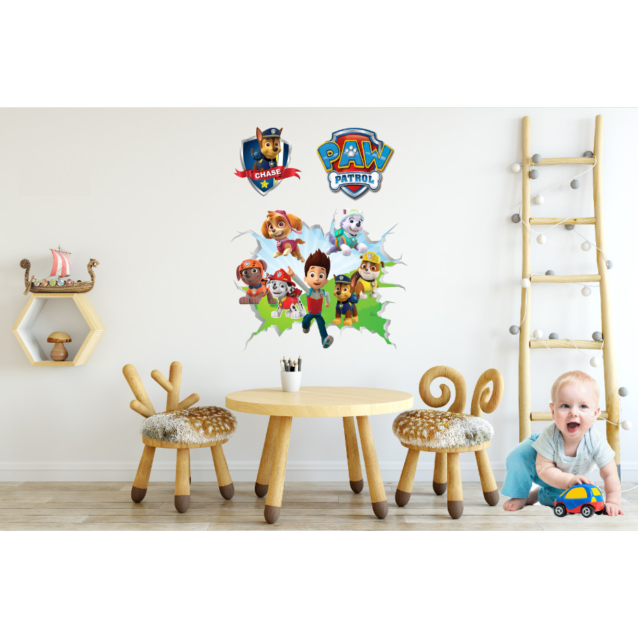 Decal trang  trí phòng bé số 12