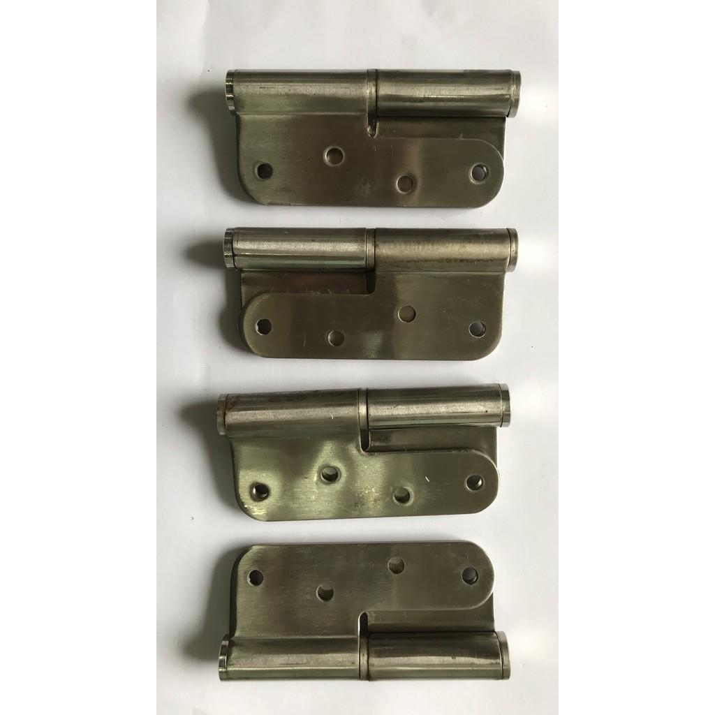 Bộ 4 lá bản lề inox số 4