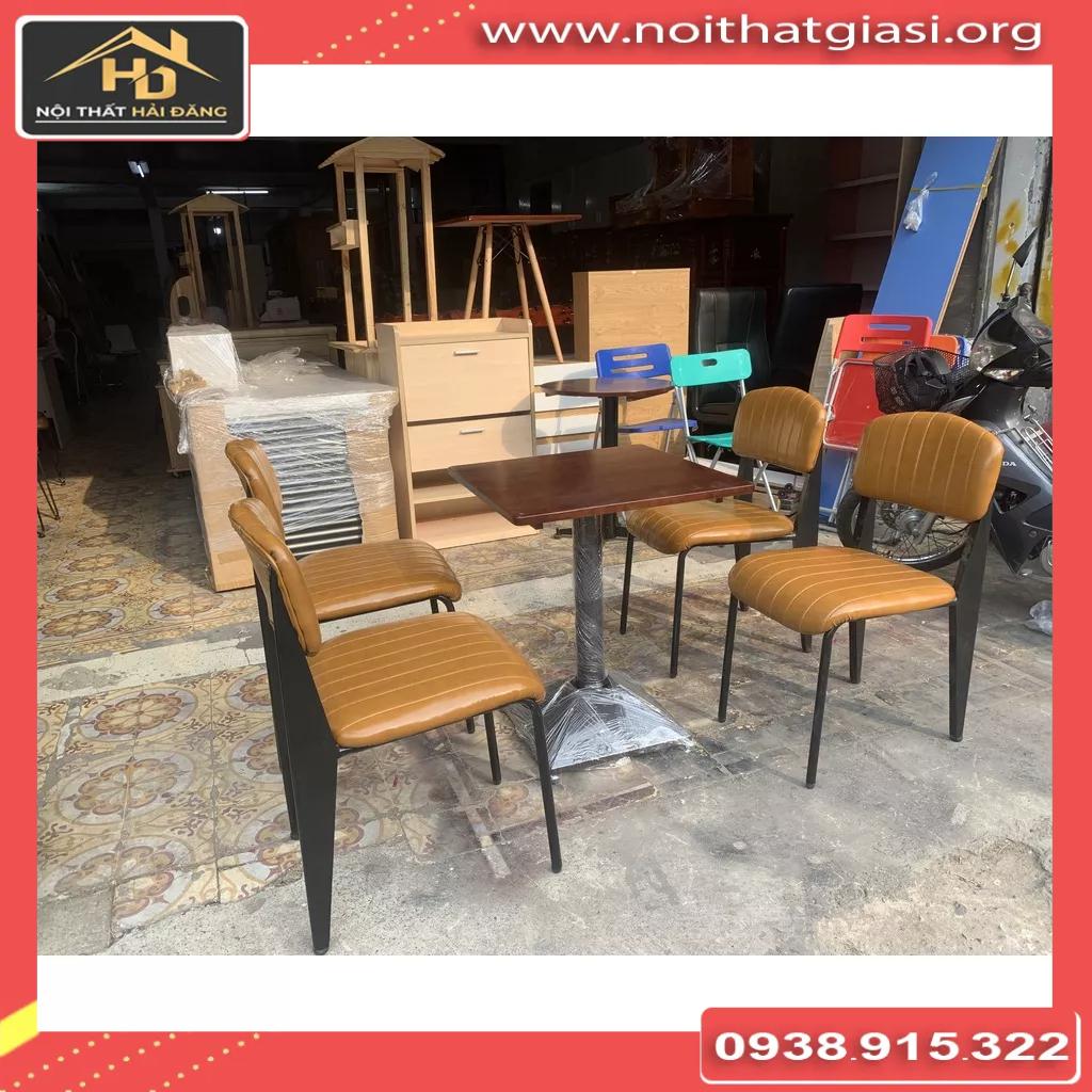 Bộ bàn ghế cafe hiện đại sang trọng