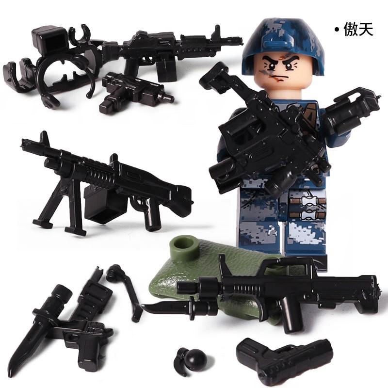 Minifigures - TBS29-34 Lính quân sự Thủy quân lục chiến - Đồ chơi lắp ráp xếp hình thông minh