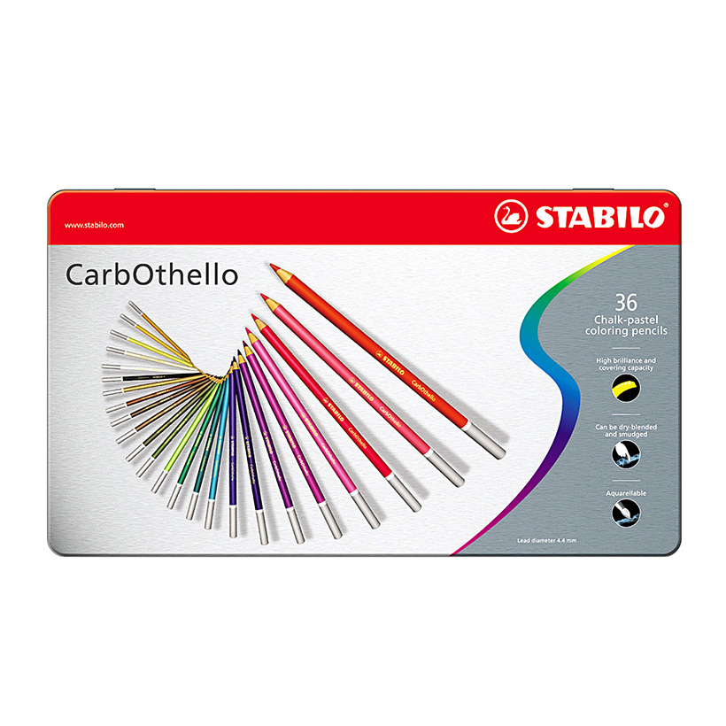 Combo bút chì màu đa năng STABILO Carbothello 36 màu