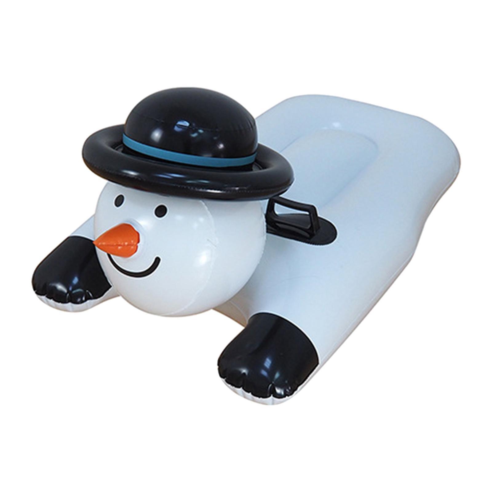 Inflatable Snow Tube Heavy Duty Snow Sled for Children Adult