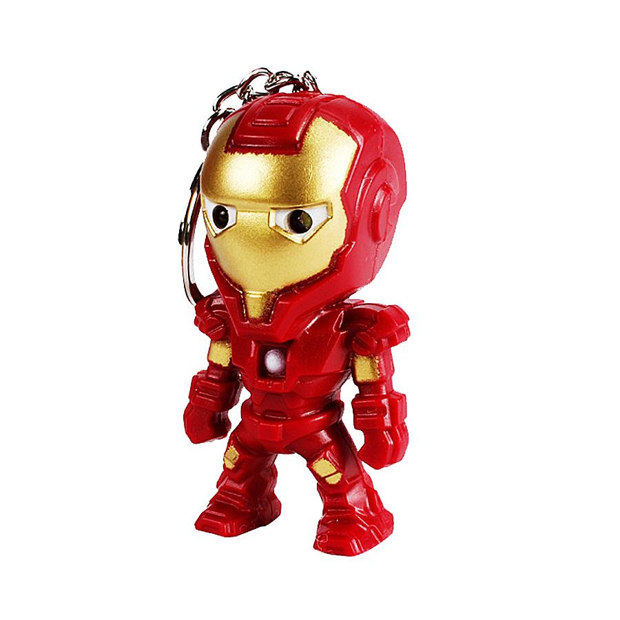 Móc khóa Iron-man có đèn LED Winwinshop88