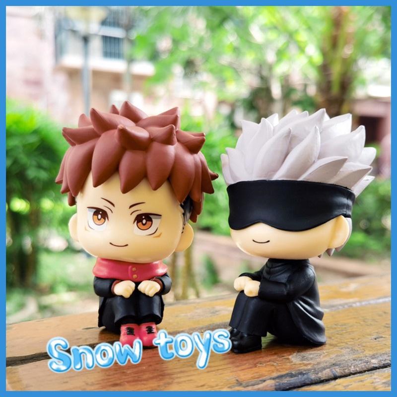 Mô Hình JUJUTSU KAISEN - Chú Thuật Hồi Chiến Chibi , Yuji Itadori , Gojo Satoru Cao 9cm