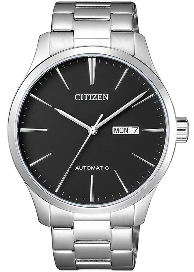 Đồng Hồ Nam Citizen Dây Thép Không Gỉ NH8350-83E - Mặt Đen