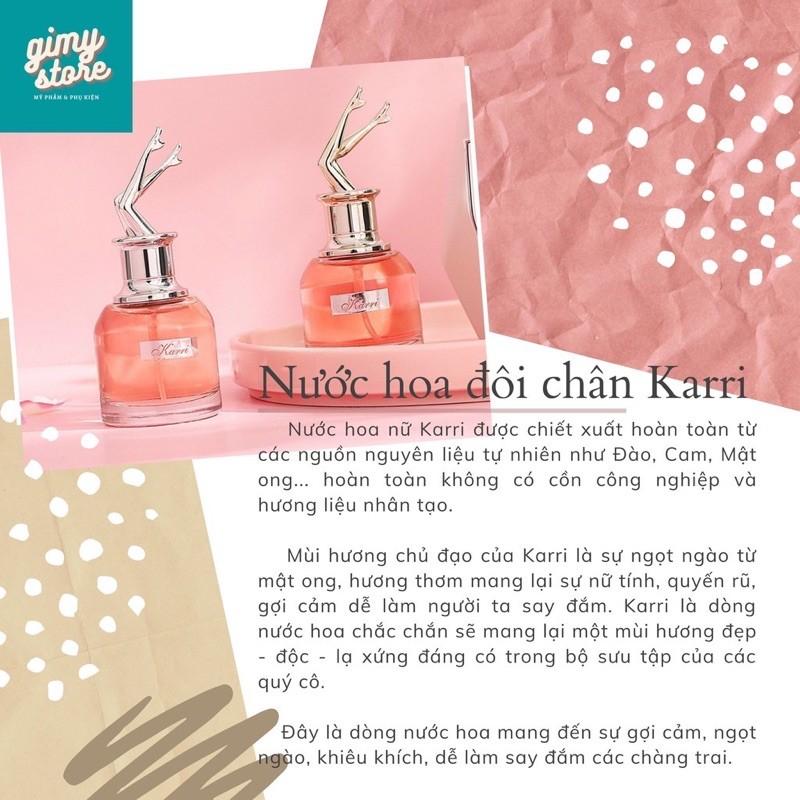 Nước hoa Karri đôi chân dài quyến rũ hương thơm cực se.xy