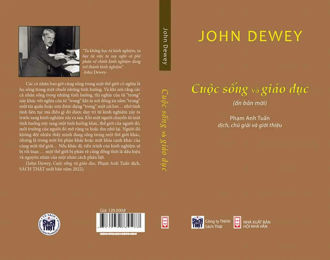 (Bìa Cứng) Cuộc Sống Và Giáo Dục - John Dewey - Phạm Anh Tuấn dịch