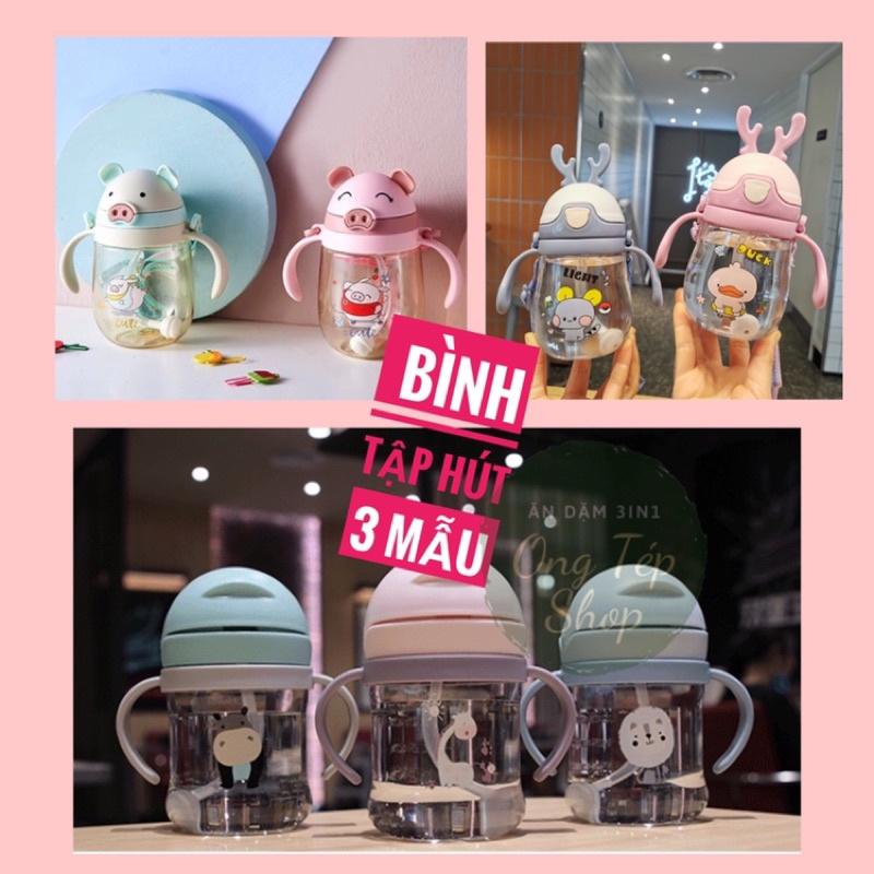 Bình tập uống nước cho bé tập hút