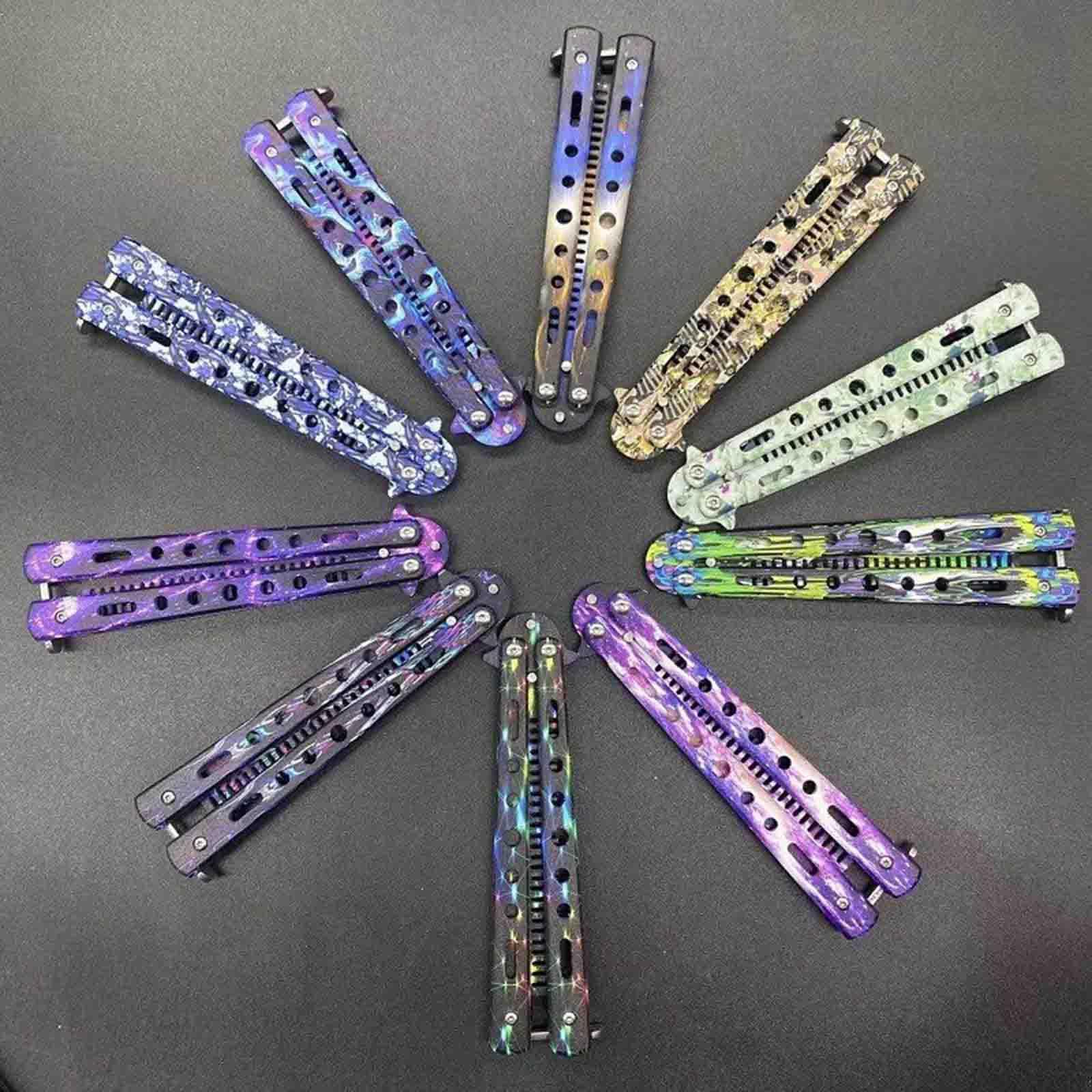 Folding Training Practice Combs Butterfly Folding Trainer for Outdoor Indoor
