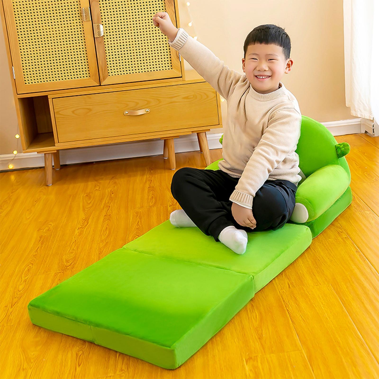 2 Toddler Foldable Kids Sofa Armchair Slipcover Washable for Living Room