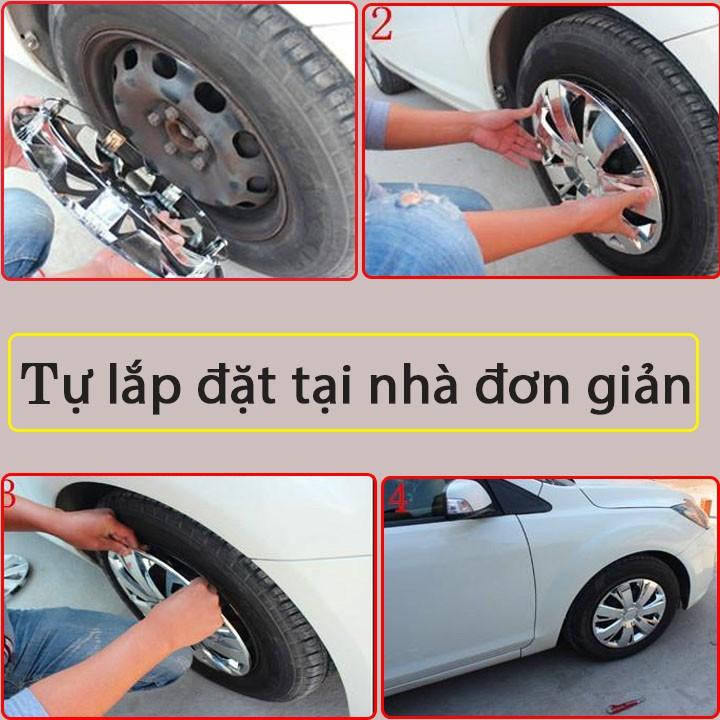 Ốp Chụp Mâm (Lazang ) Xe Ô Tô Logo Hình Ngôi Sao ( 01 chiếc)