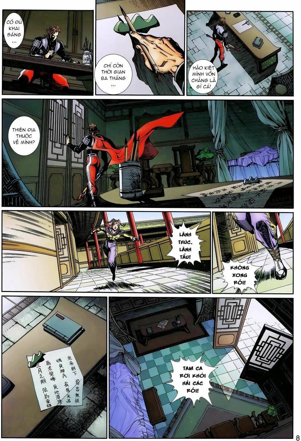 thần binh huyền kỳ 3+3.5 chapter 130 8