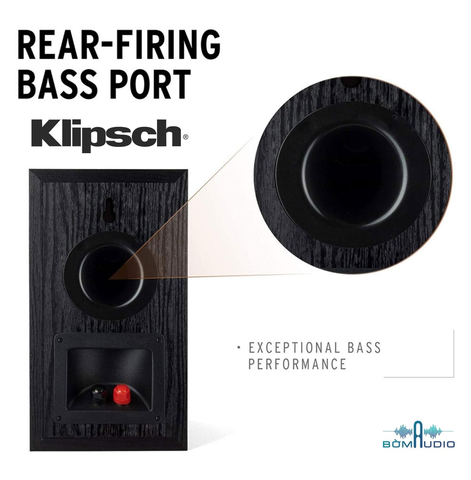 KLIPSCH SYNERGY BLACK LABEL B-100 | Loa Bookshelf Mini Của Klipsch_Hoa Kỳ - Loa Treble 25mm Dome Aluminum _ Thiết kế Họng Kèn TractrixHorn 90°x90° Độc Đáo - Loa Mid/Bass 102mm Màng Cerametallic Mạ Copper Cổ Điển | Hàng Chính Hãng _ Mới 100%