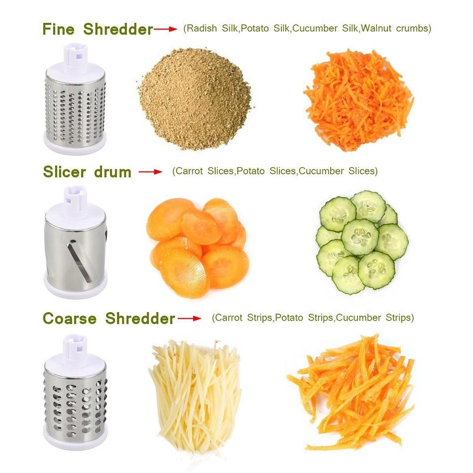 3 Trong 1 Hướng Dẫn Sử Dụng Rau Củ Quả/Cắt Lát, Đa Năng Vòng Mandoline Cắt Lát, Khoai Tây Phô Mai Vật Dụng Nhà Bếp, phụ Kiện Nhà Bếp