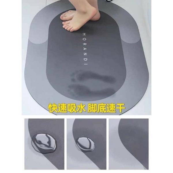 Giá sỉ)Thảm Hút Nước Siêu Thấm - Dày Dặn Chất Liệu Chống Trơn