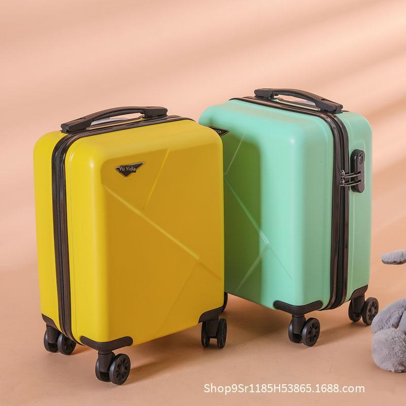 Thuận lợi nhất vali nhỏ sinh viên nam nữ xe đẩy mini hộp mật khẩu 16 inch có thể lên vali da du lịch hãng hàng không mùa xuân và mùa thu