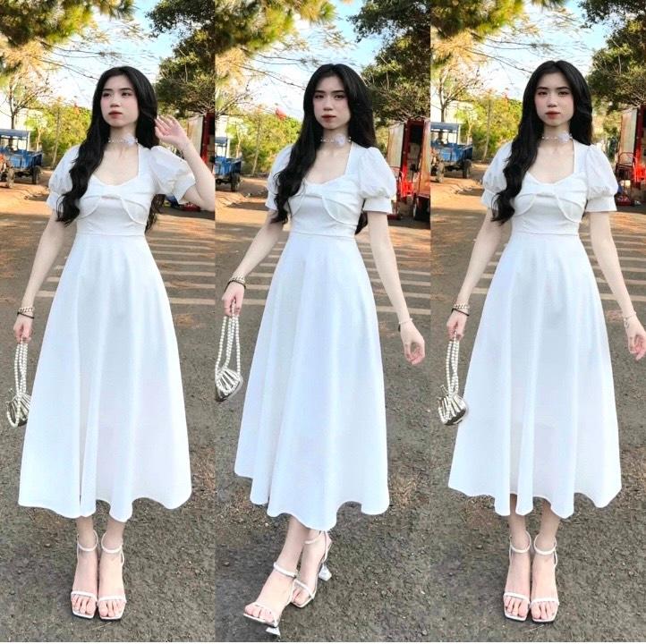 ĐẦM XÒE NƠ NGỰC TAY PHỒNG