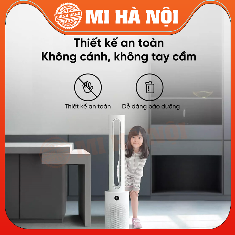 Quạt không cánh XIAOMI 2 in 1 kèm lọc không khí Hàng chính hãng