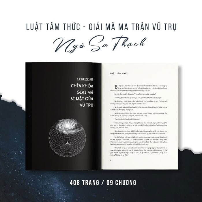 Luật Tâm Thức - Giải Mã Ma Trận Vũ Trụ - Ngô Sa Thạch - Tái Bản -