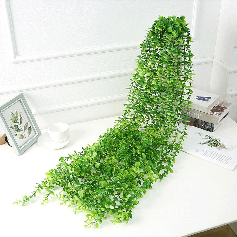 Combo 10 dây leo cúc tần giả - Cây giả decor trang trí nhà cửa nội thất phòng khách phòng ngủ