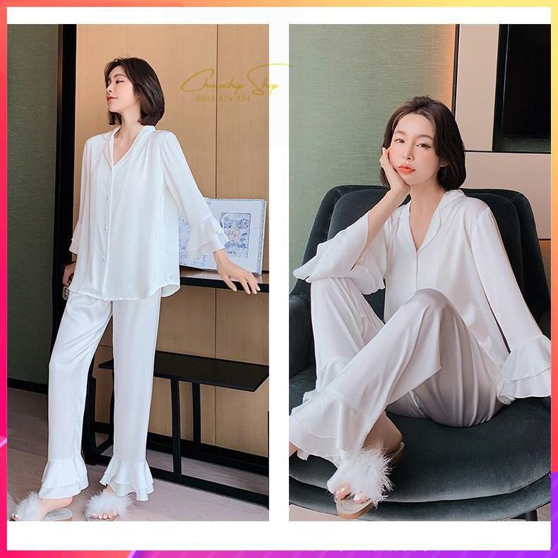 Pijama|Đồ Ngủ Cao Cấp|Pijama Lụa Cao Cấp Chất Bao Đẹp - Chocochip Shop