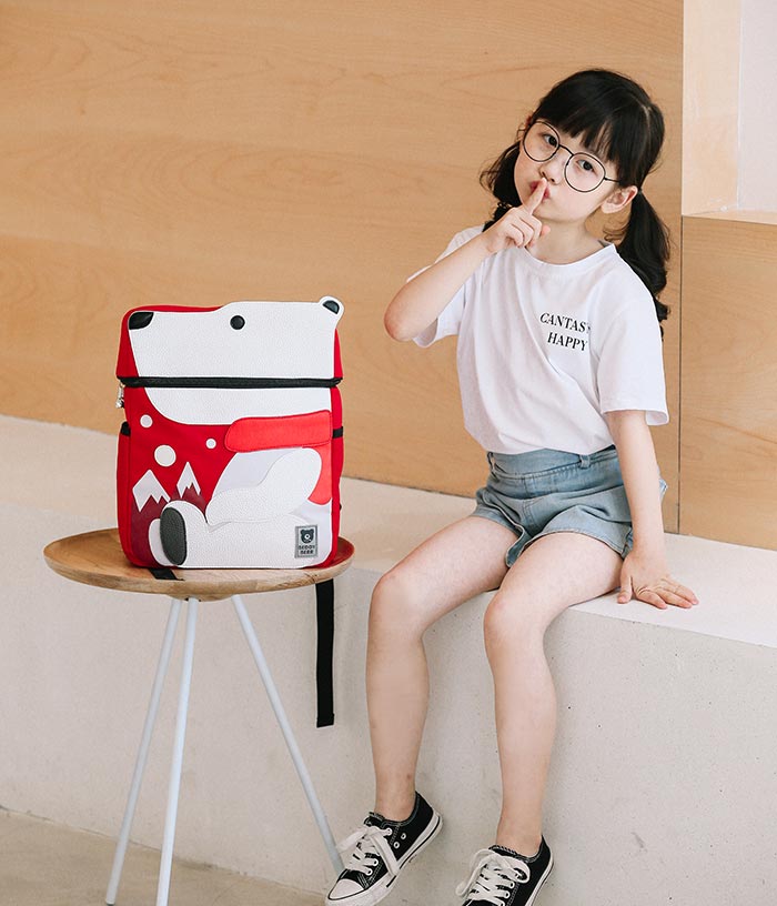 Balo BeddyBear Cute Bag In Hình 3D Dành Cho Bé Từ 04 Tuổi Trở Lên (BH Chính Hãng 12T)