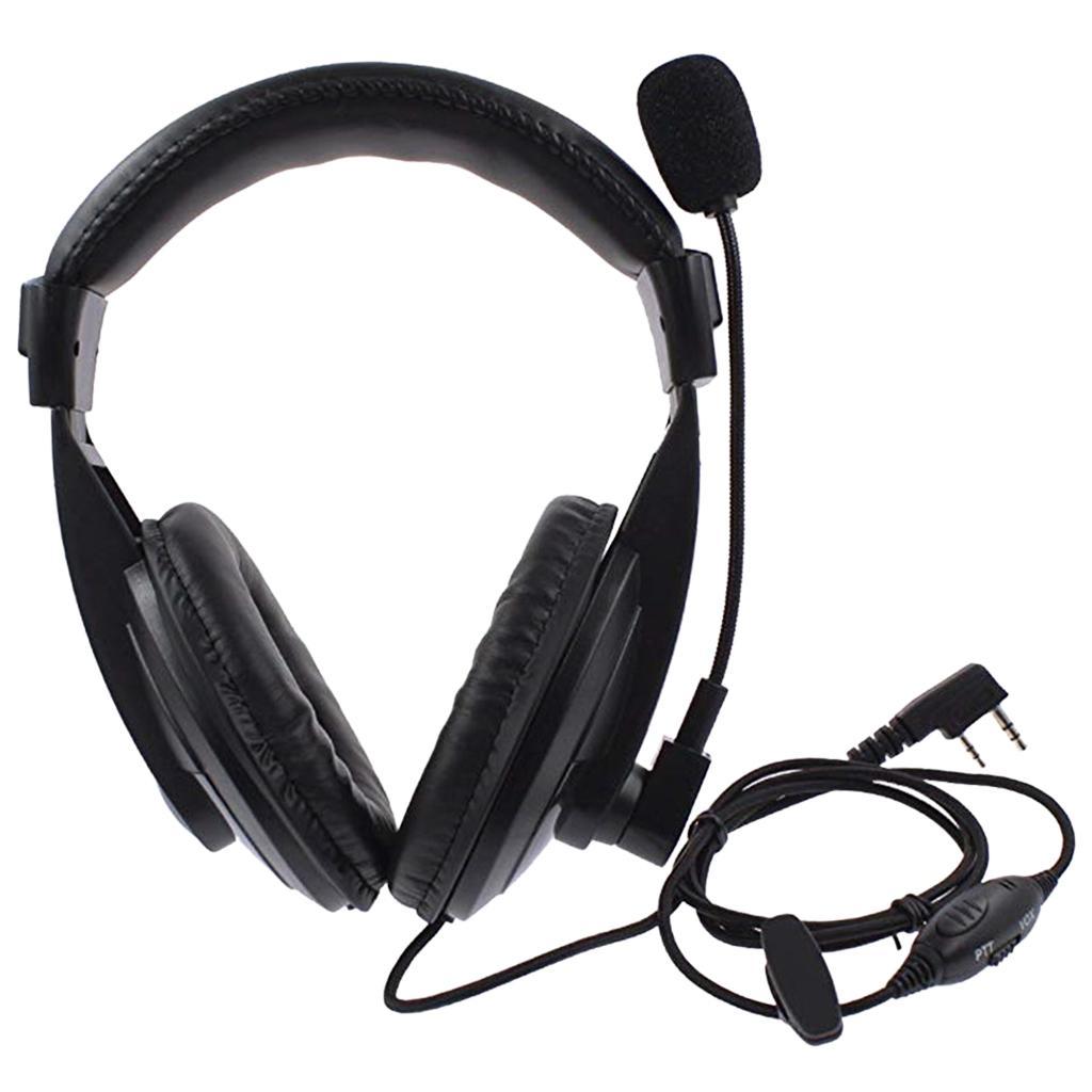 2x Professional Noise Cancelling Overhead Headphones for 2Pin