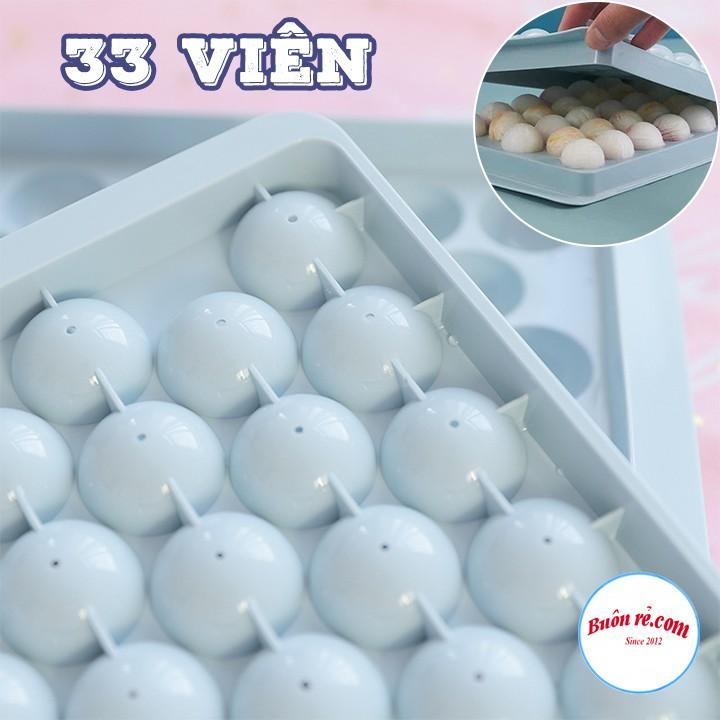 Khay đá thạch bi tròn 33 viên – Khuôn thạch hoa quả tròn ngộ nghĩnh Buôn Rẻ 01349