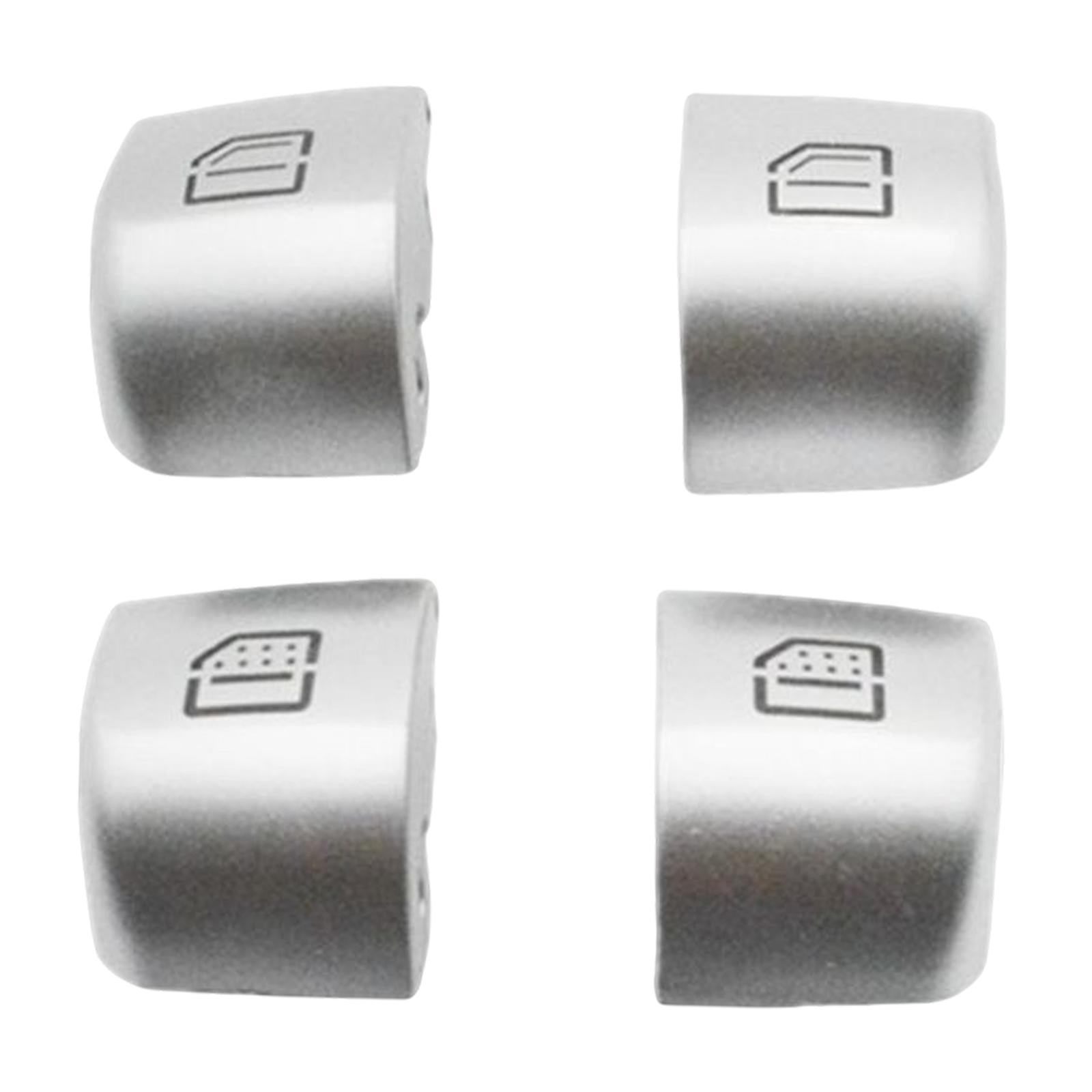 4x Window Switch Button Cover for   Window Switch Cap Repair